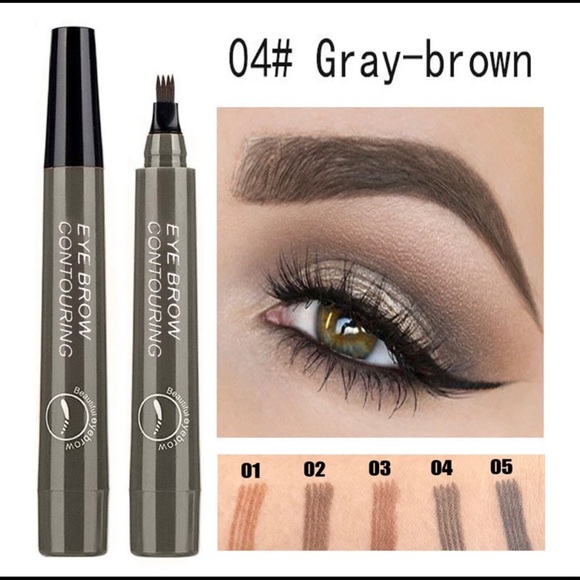 ❤️Waterproof eyebrow contouring black and gray❤️ - Picture 3 of 11